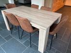 Tafel uitschuifbaar, Huis en Inrichting, Tafels | Eettafels, Ophalen, Zo goed als nieuw