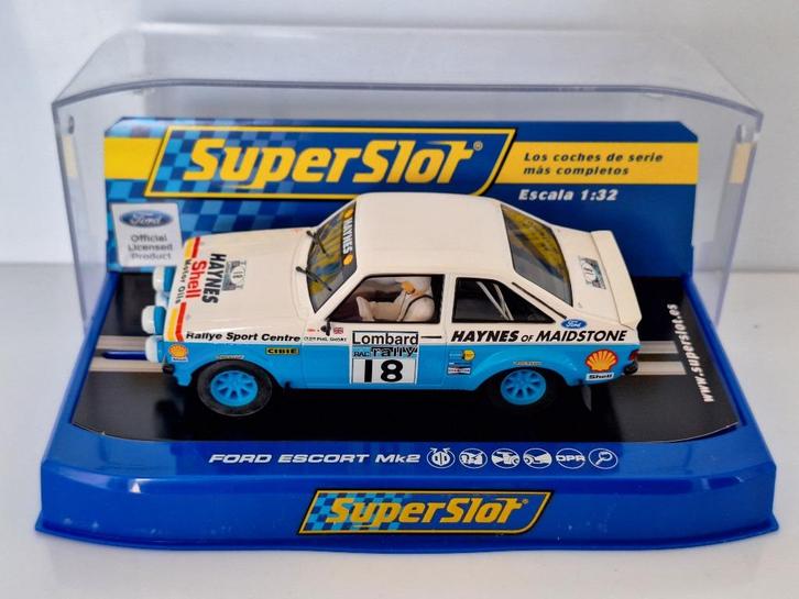 Scalextrics Classic Haynes Ford Escort MK2 1979 Thropy Ref N, Kinderen en Baby's, Speelgoed | Racebanen, Nieuw, Racebaan, Elektrisch