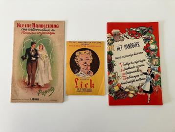Vintage Liebig handboek handleiding Lick