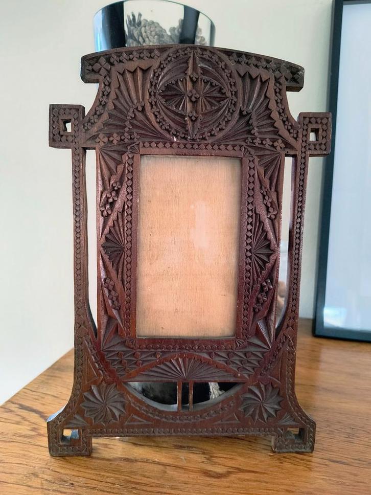 Art deco fotolijst Friesland, Friese stijl, Antiek en Kunst, Antiek | Woonaccessoires, Ophalen