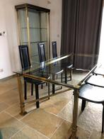 Belgo Chrom meubelen, Huis en Inrichting, Tafels | Eettafels, Ophalen, Jaren 90, Zo goed als nieuw, Vijf personen of meer