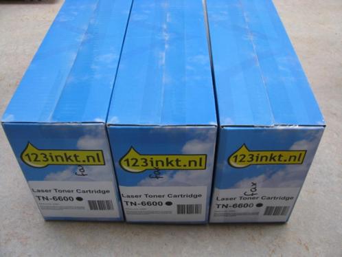 Nog 2 huismerk toners Brother TN-6600 High Capacity 8.000!, Computers en Software, Printerbenodigdheden, Nieuw, Toner, Ophalen of Verzenden