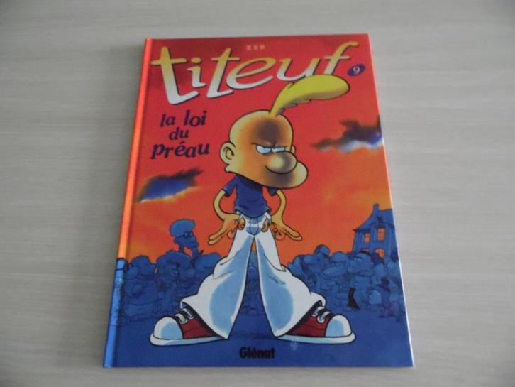 TITEUF LA LOI DU PRÉAU      TOME 9, Boeken, Stripverhalen, Zo goed als nieuw, Eén stripboek, Ophalen of Verzenden