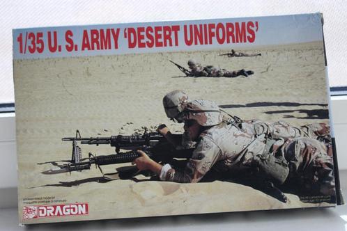 MODELBOUW U.S. ARMY DESERT UNIFORMS 1/35, Hobby en Vrije tijd, Modelbouw | Figuren en Diorama's, Ophalen of Verzenden
