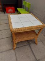 Rieten bijzettafel, Huis en Inrichting, Ophalen