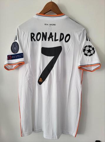 Nouveau maillot Adidas Real Madrid UCL Final 2014 Ronaldo 7  disponible aux enchères