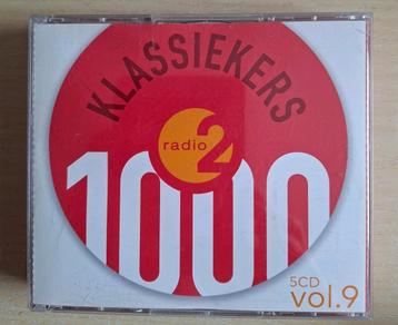 5cd box. Radio 2. 1000 klassiekers vol. 9. beschikbaar voor biedingen