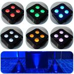 ACCU UPLIGHTER 8 stuks in case, Muziek en Instrumenten, Licht en Laser, Ophalen, Nieuw, Kleur