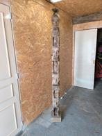 Statue totem bois. Plus ou moins 2m., Enlèvement ou Envoi