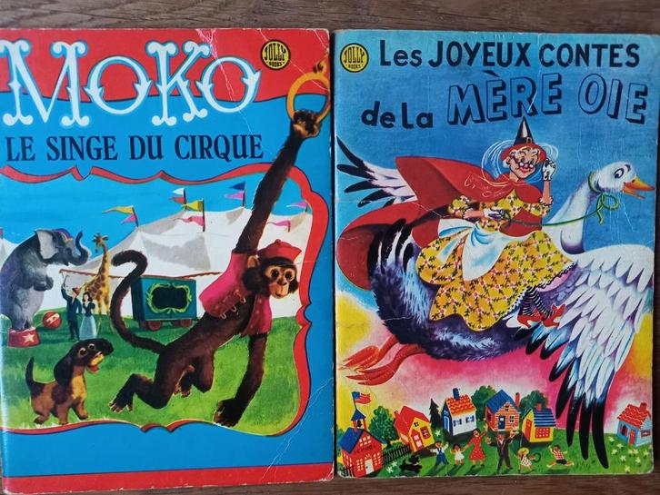 contes série Jolly Book 2 tomes 1962 (2€/p), Boeken, Kinderboeken | Kleuters, Gelezen, Ophalen of Verzenden