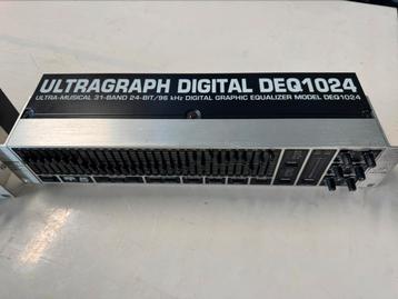 BEHRINGER - DEQ1024 - DIGITAL EQUALIZER, Enlèvement, Utilisé, Audio