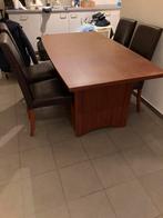 Gratis tafel en 4 stoelen, Huis en Inrichting, Ophalen, Gebruikt