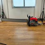 Troconneuse geante a essence, Enlèvement