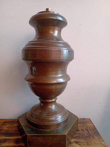 Schitterende grote bronzen lampvoet Art Deco 1940 beschikbaar voor biedingen