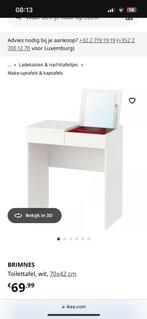 Kaptafel Ikea, Huis en Inrichting, Tafels | Kaptafels, Ophalen, Zo goed als nieuw, 50 tot 100 cm, Minder dan 100 cm