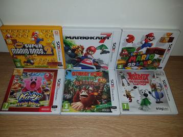 Nintendo 3DS spelletjes.  disponible aux enchères