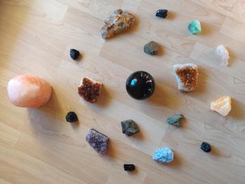 Grote collectie mineralen & edelstenen beschikbaar voor biedingen