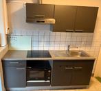 Keuken in 2 delen incl toestellen, Huis en Inrichting, Ophalen, Gebruikt, Dubbelwandige keuken, Hout