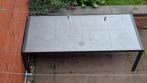Aluminium tuintafel voor 8 personen, Tuin en Terras, Ophalen, Gebruikt, Rond, Aluminium