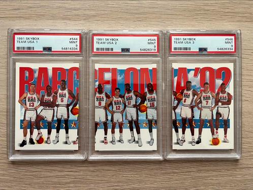 Skybox NBA USA Dream Team PSA 9, Hobby & Loisirs créatifs, Jeux de cartes à collectionner | Autre, Neuf, Enlèvement ou Envoi