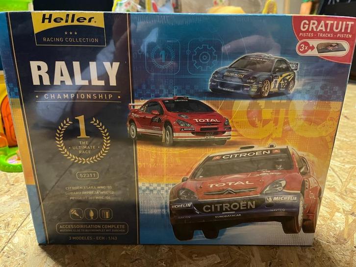 Heller 52311 Rally Championschip WRC - deel 3, Hobby en Vrije tijd, Modelauto's | 1:43, Nieuw, Auto, Overige merken, Ophalen