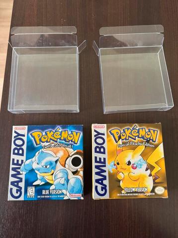Nintendo Gameboy Pokemon Blue & Yellow US NTSC beschikbaar voor biedingen