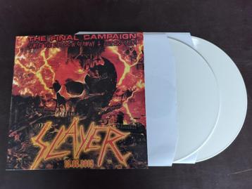 SLAYER - ALMOST THE LAST GIG IN GERMANY - 2 lp WIT vinyl beschikbaar voor biedingen