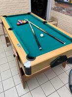 Kinder Biljart/Air hockey tafel, Sport en Fitness, Biljarten en Poolen, Ophalen, Zo goed als nieuw