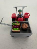 Playmobil 6131 oogsttractor met laadbak, Ophalen of Verzenden, Zo goed als nieuw, Complete set