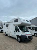 Camping car fiat Ci Eliot 6 places airco 112.000km, Caravanes & Camping, Camping-cars, Roue de secours, 6 à 7 mètres, Siège standard