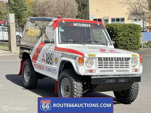 Mitsubishi Pajero Rally Raid 1985 | Route 66 Auctions, Auto's, Oldtimers, Bedrijf, Te koop, Mitsubishi, Benzine, SUV of Terreinwagen