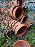 Terracotta bloempotjes, Tuin en Terras, Ophalen, Zo goed als nieuw, Terracotta