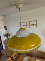 lampe/lustre/lampe suspendue OVNI jaune vintage, Enlèvement ou Envoi, Synthétique