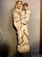 mariabeeld met kind 80 cm hoog, Antiek en Kunst, Antiek | Religieuze voorwerpen, Ophalen
