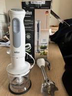 Mixeur plongeur 1000W Braun, Elektronische apparatuur, Keukenmixers, Ophalen, Nieuw, 3 snelheden of meer, Vaatwasserbestendig