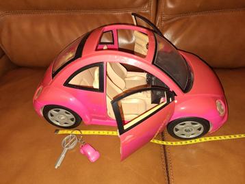 Barbie carrosse auto camping car vélo boîte de transport