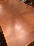 oude eiken tafel, Huis en Inrichting, Tafels | Eettafels, 200 cm of meer, 50 tot 100 cm, Gebruikt, Rechthoekig