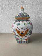 Chinees vaas / pot met deksel  ( 31 x 16 cm ), Antiek en Kunst, Ophalen