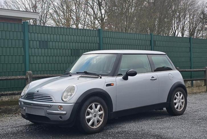 Mini Cooper One 1.6i / Properstaat, Auto's, Mini, Bedrijf, Cooper, Benzine, Euro 4, Stadsauto, 3 deurs, Handgeschakeld, Zilver of Grijs