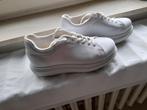 Witte schoenen maat 38., Comme neuf, Sneakers et Baskets, Enlèvement ou Envoi, Blanc