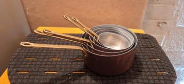 Pannenset koper  beschikbaar voor biedingen