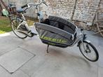 Bakfiets Gazelle Cabby, Fietsen en Brommers, Ophalen, Gebruikt, Opvouwbaar, 2 kinderen
