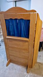 Theatre marionnettes bois massif, Enfants & Bébés, Enlèvement, Utilisé