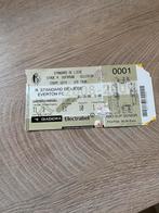 Ticket match Standard de Liège - Everton 02/10/2008, Overige typen, Gebruikt