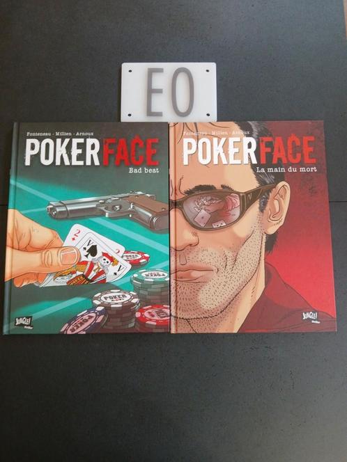 Lot de 2 bd poker face 1 et 2,EO (série complète), Boeken, Stripverhalen, Gelezen, Ophalen of Verzenden