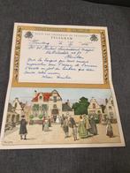 Telegram Middeleeuws trouwfeest 1951, Enlèvement ou Envoi