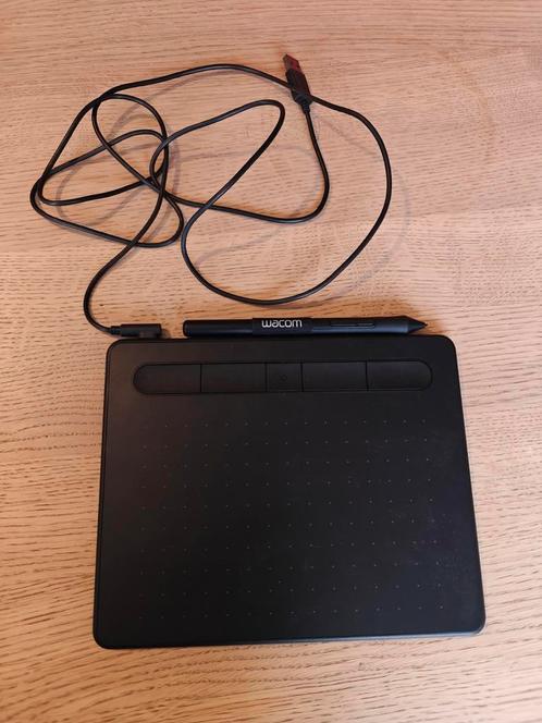 Wacom Intuos Small Tekentablet - Zwart, Informatique & Logiciels, Tablettes graphiques, Comme neuf, Enlèvement ou Envoi