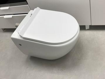 Cuvette wc suspendue Van Marcke rimless purcompact, Enlèvement, Comme neuf