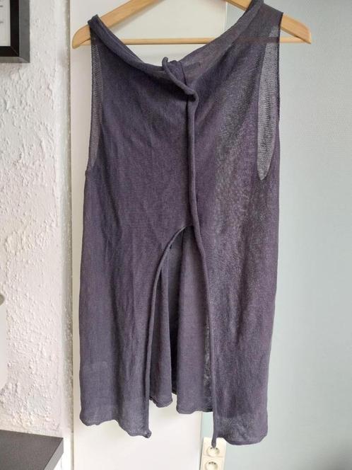 Sarah Pacini 2 losse bovenstuks one size goede staat, Kleding | Dames, Topjes, Gedragen, Maat 42/44 (L), Grijs, Zonder mouw, Ophalen of Verzenden