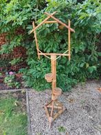 Vintage rotan ,bamboe plantenstaander speciaal model, Ophalen